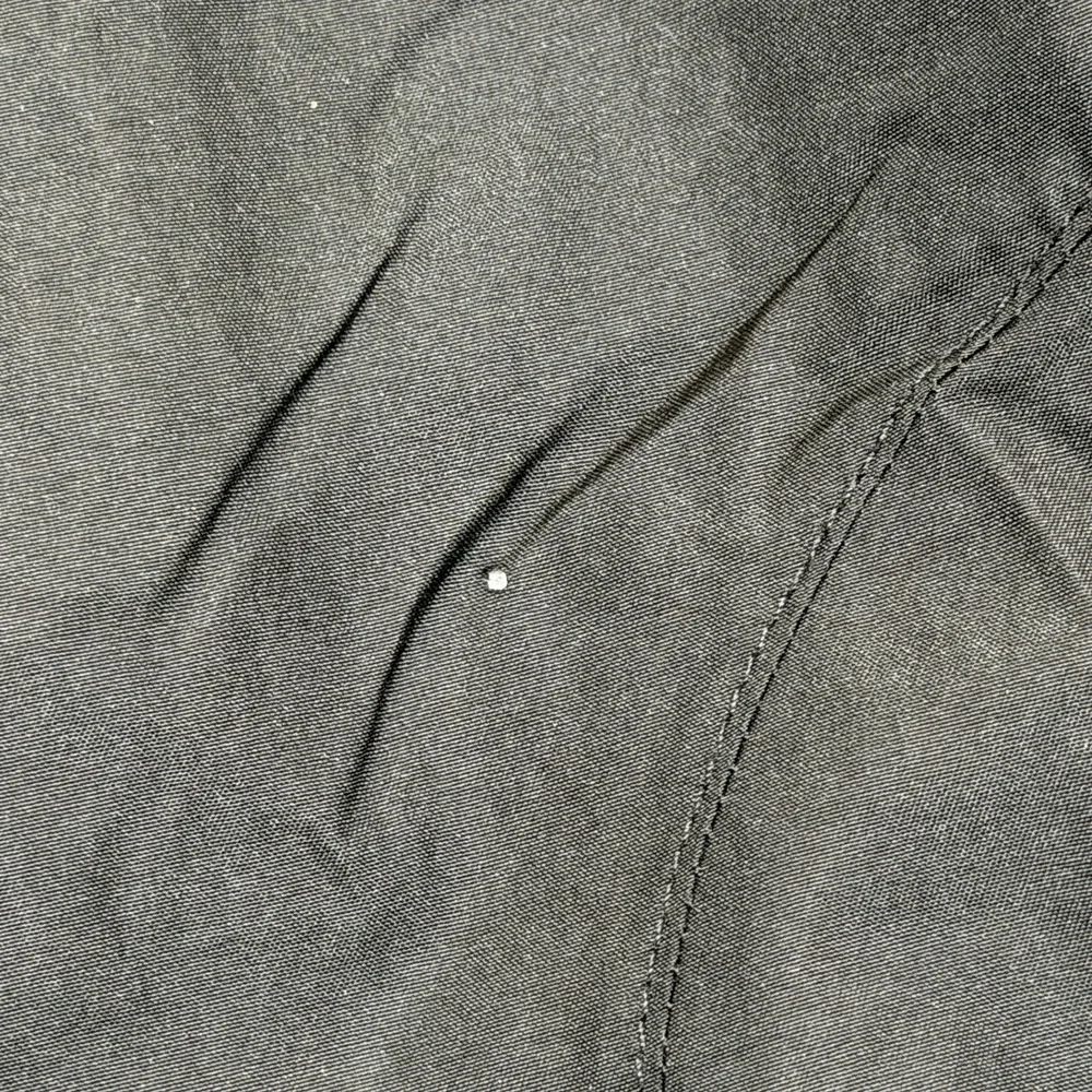 Vtg Adidas Track Windbreaker Pants Men Medium Black Baggy Y2K Zipper Lined